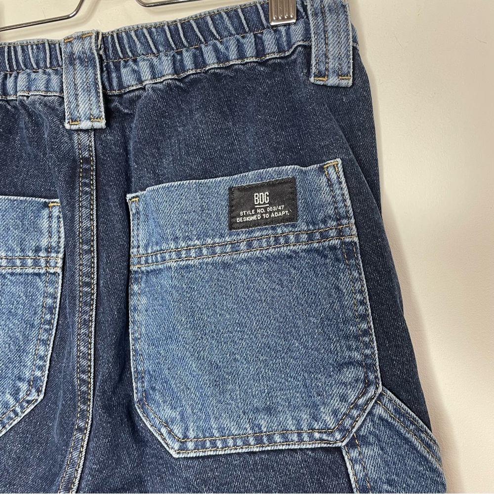 Urban Outfitters BDG High Waist Skate Jean 25W x 32L Cargo Wide Leg Baggy Denim - Picture 9 of 15